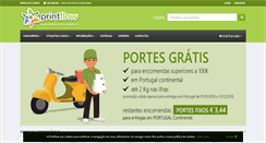 Desktop Screenshot of printflow.pt